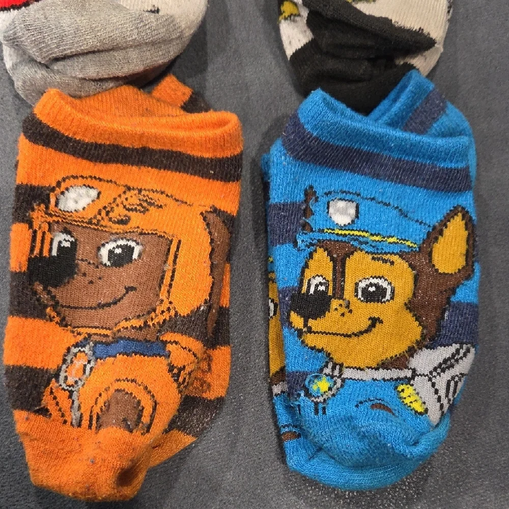 DC Comics & Paw Patrol Kids Ankle Socks Set
